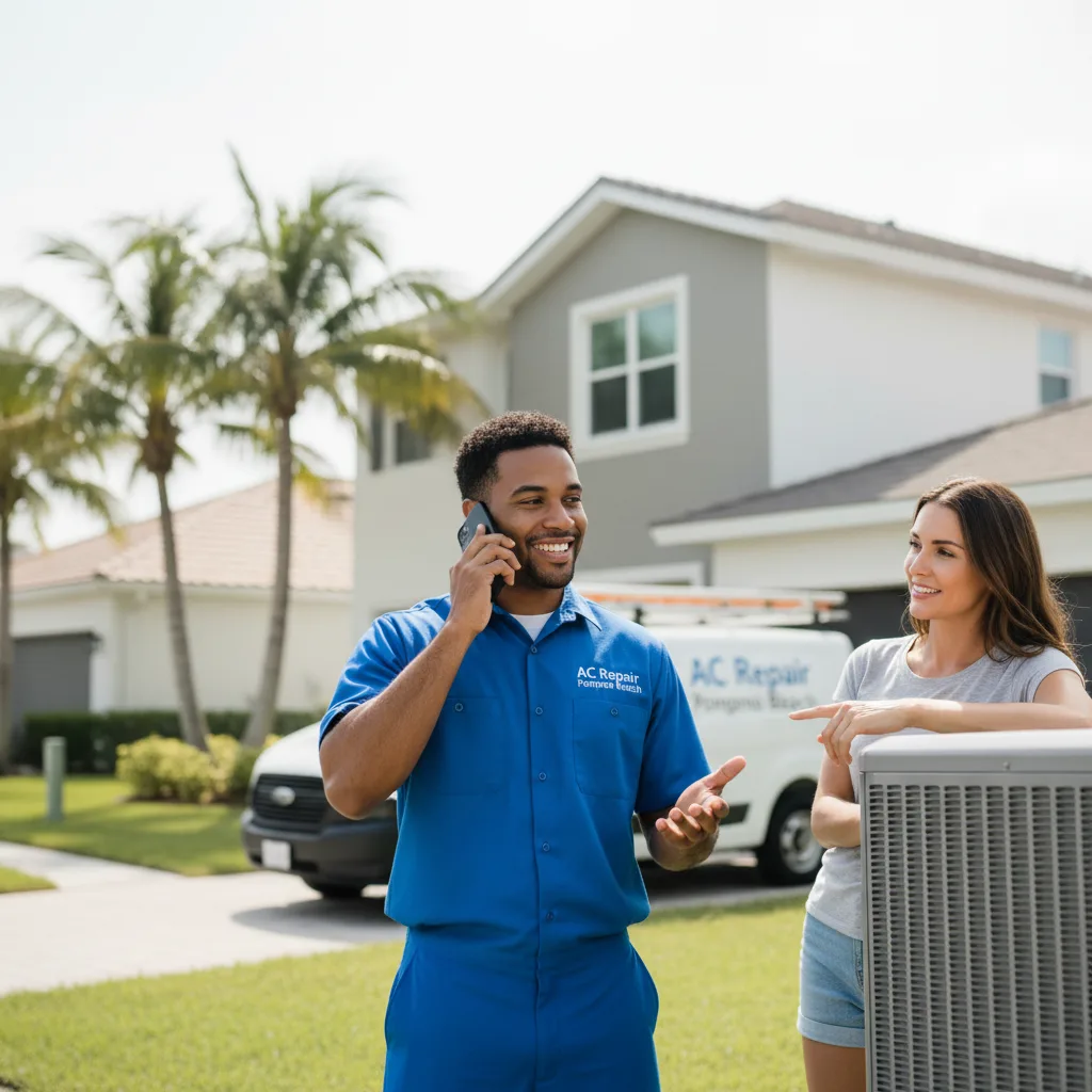 AC Repair Pompano Beach customer support in Carlton
